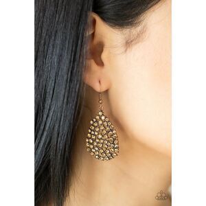 Daydreamy Dazzle Copper Earrings (308)